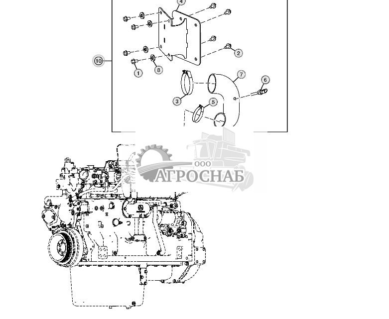 Комплект для модернизации турбонагнетателя (130886 - 170434) - ST10577 246.jpg